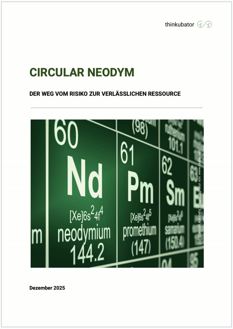 Titelseite des Whitepapers Circular Neodym