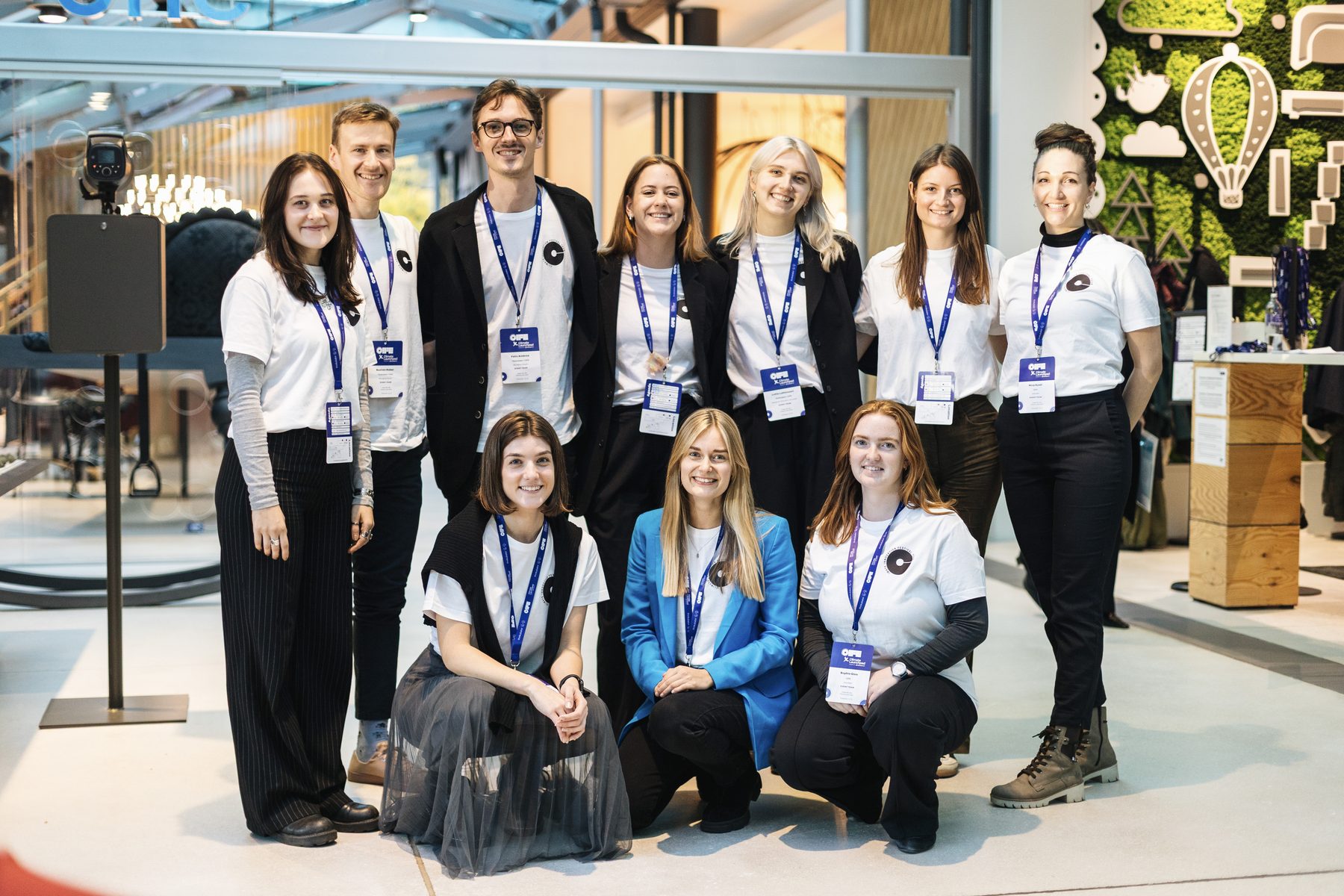 Das Thinkubator-Team beim Circular Innovation Fellowship in Wien
