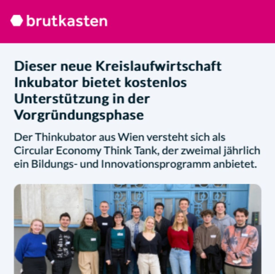 Start Staffel 3 - Thinkubator