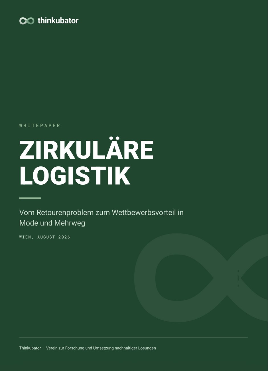 Titelseite des Whitepapers Zirkuläre Logistik