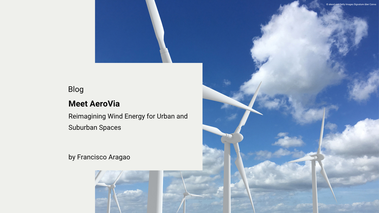 AeroVia: Reimagining Wind Energy for Urban and Suburban Spaces