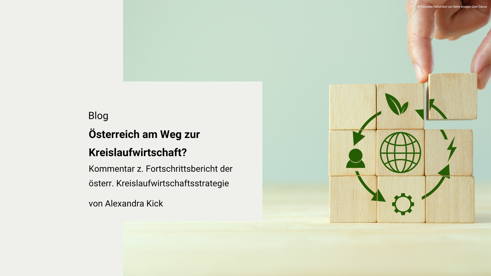 Am Weg zur Kreislaufwirtschaft?